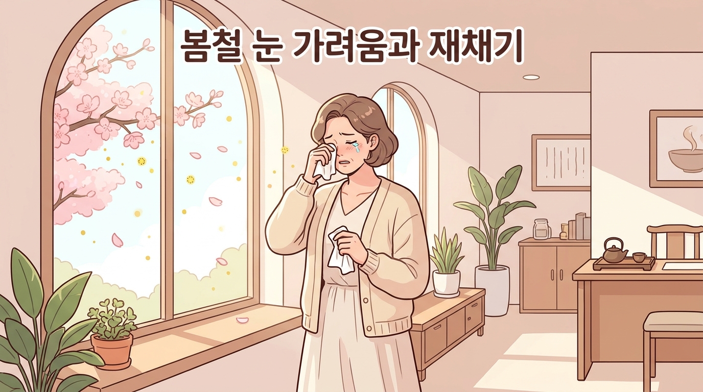 양주 알레르기비염 포천일동대영한의원 양주 알레르기비염 포천일동대영한의원 - 봄철 눈이 가렵고 재채기가 멈추지 않을 때, 알레르기성 비염과 결막염을 함께 봅니다