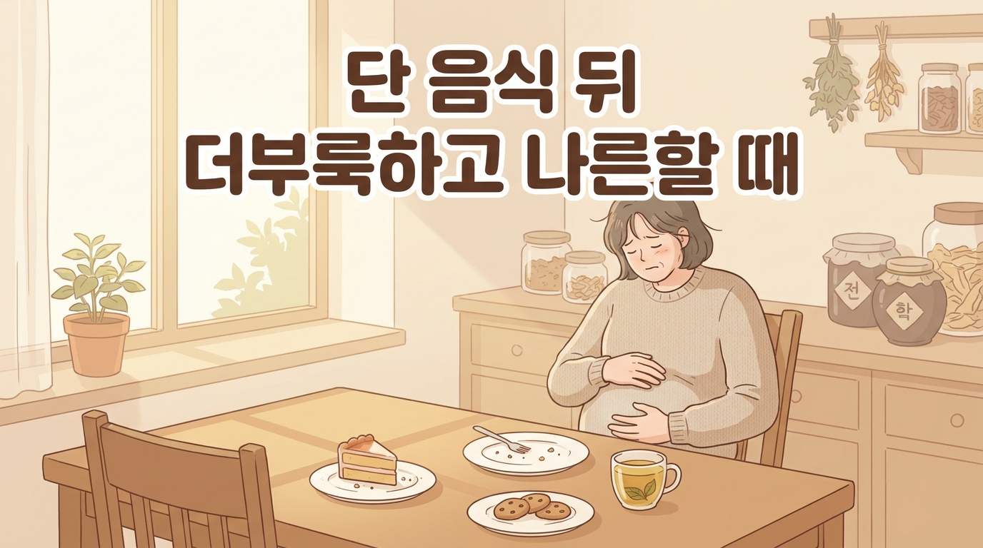 영북 소화불량 포천일동대영한의원 - 단 음식 먹은 뒤 속이 더부룩하고 나른해지는 분들