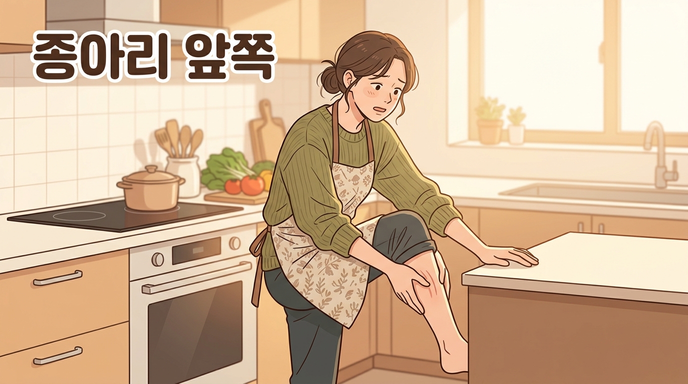 영중 종아리 앞쪽 뻐근함 포천일동대영한의원 영중 종아리 앞쪽 뻐근함 포천일동대영한의원 - 영중 장시간 서서 요리한 뒤 발바닥보다 종아리 앞쪽이 뻐근한 분