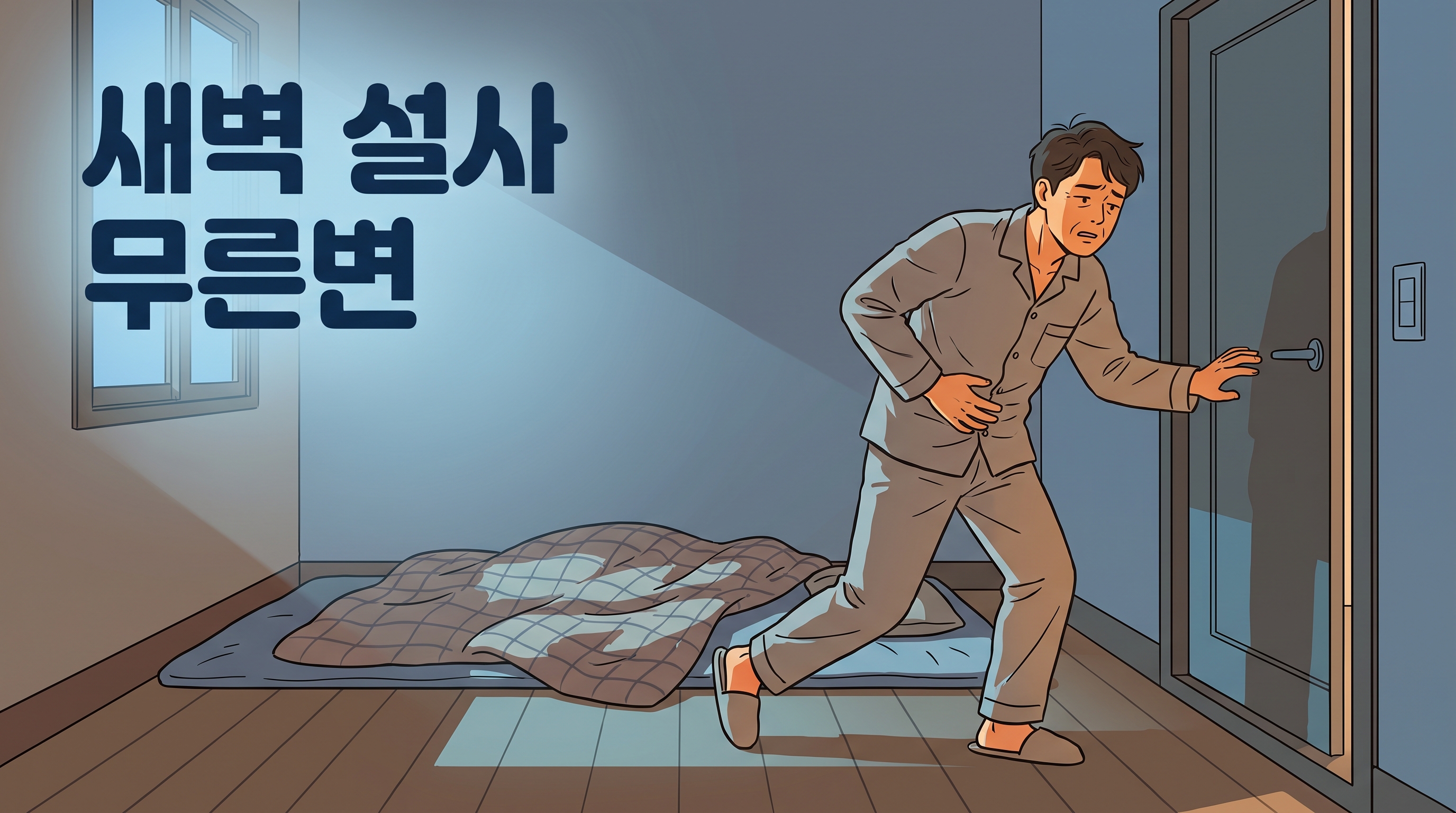 영중 새벽 설사 무른변 오경설 포천일동대영한의원 영중 새벽 설사 무른변 오경설 포천일동대영한의원 - 영중 찬 데서 자고 나면 새벽마다 화장실로 달려가는 무른변, 배가 유독 찬 사람들 이야기