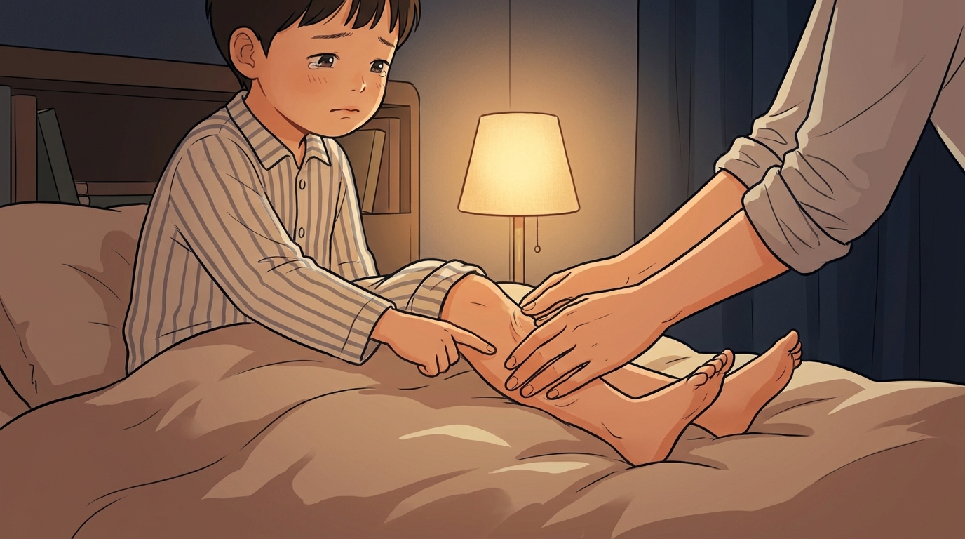 영중 성장통 영중 성장통 - 낮엔 멀쩡하던 아이가 밤에만 다리 아프다고 운다면