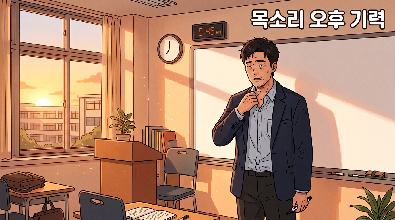 의정부 목소리 기력 저하 포천일동대영한의원 - 하루 종일 말로 먹고사는 40대, 오후만 되면 목소리도 기운도 같이 잦아든다면
