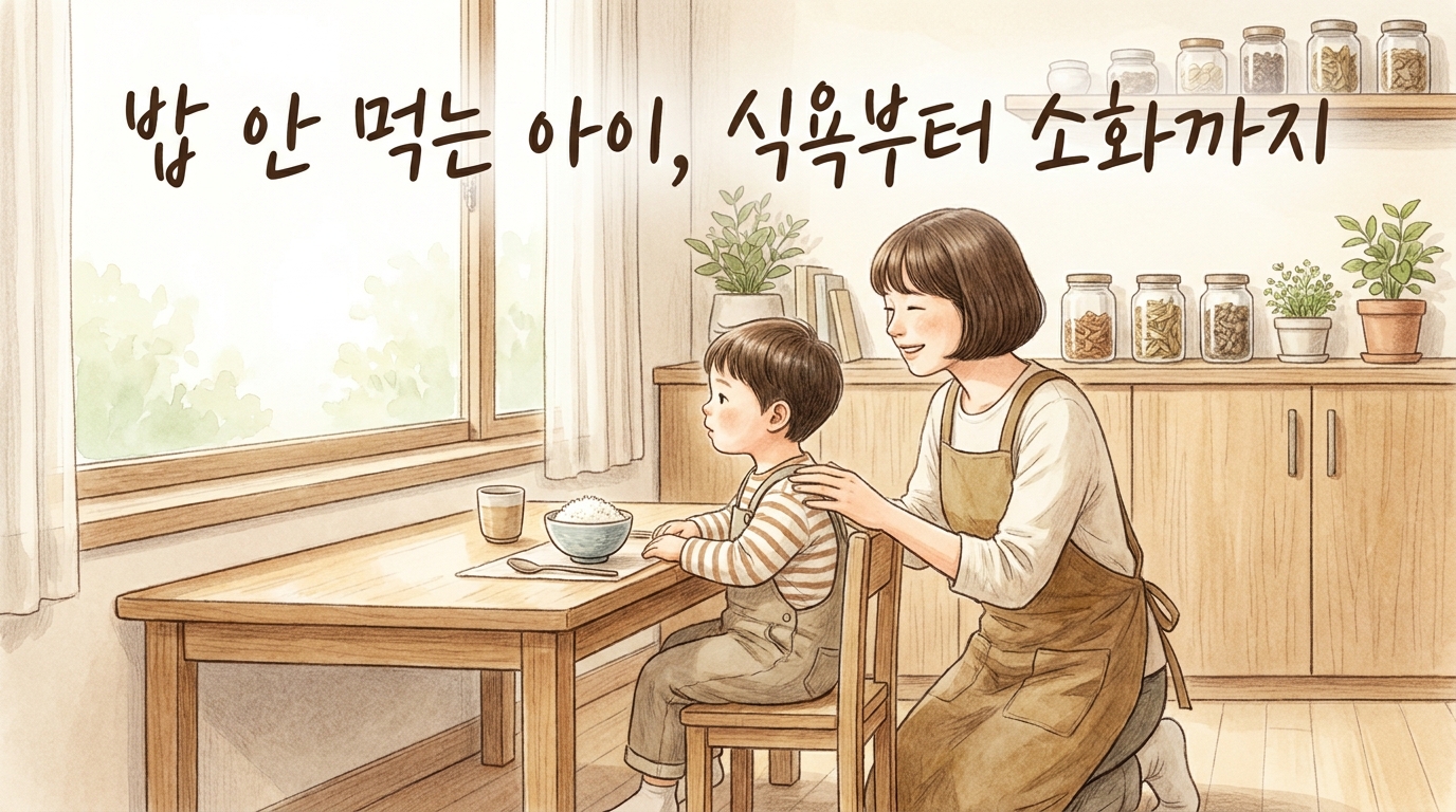의정부 소아식욕부진 포천일동대영한의원 - 밥을 잘 안 먹고 편식이 심한 아이, 식욕부터 소화까지 함께 봐야 하는 이유