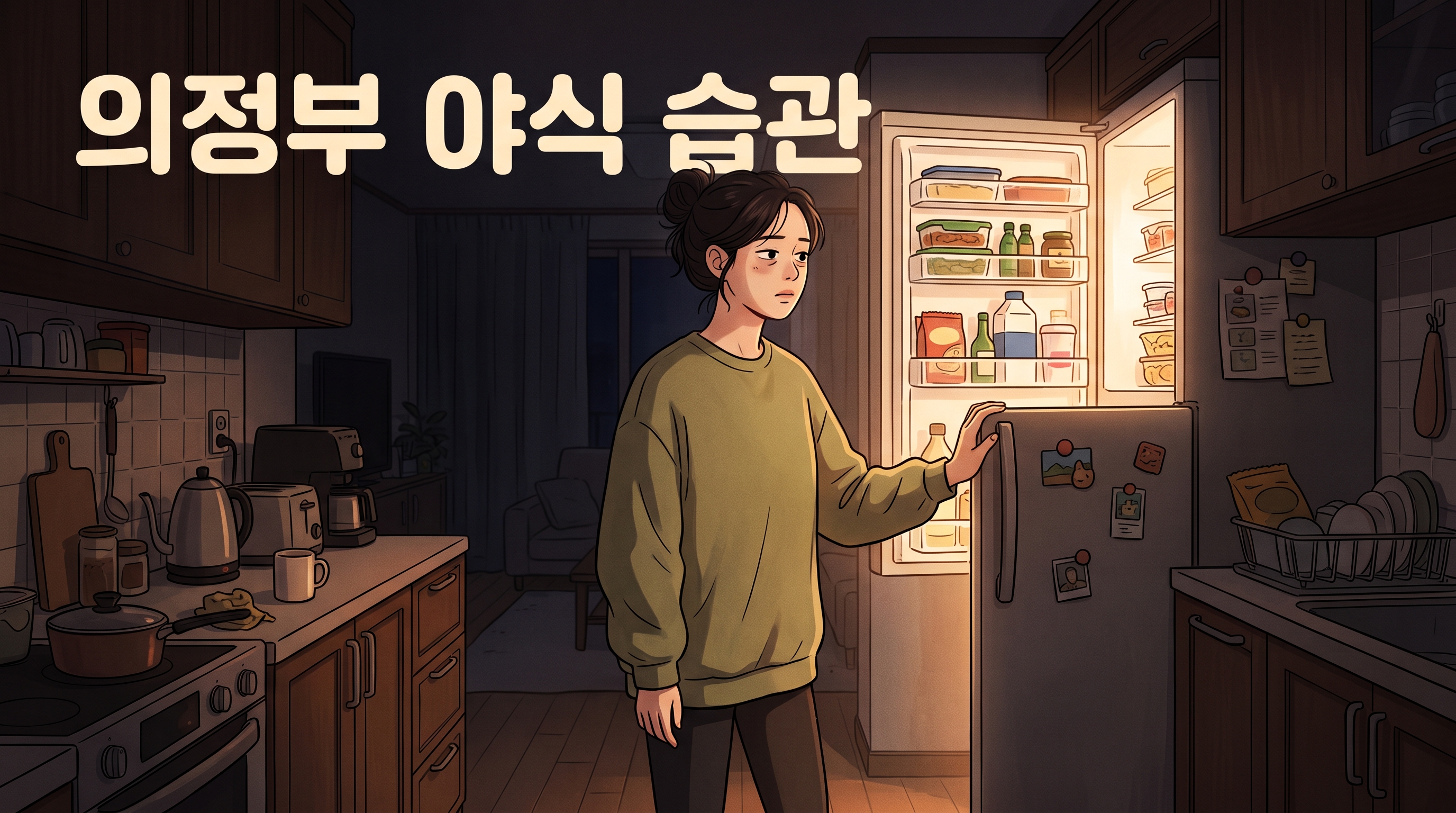 의정부 야식 습관 다이어트 포천일동대영한의원 의정부 야식 습관 다이어트 포천일동대영한의원 - 의정부 30대 야식 습관, 밤마다 냉장고 문을 여는 진짜 이유