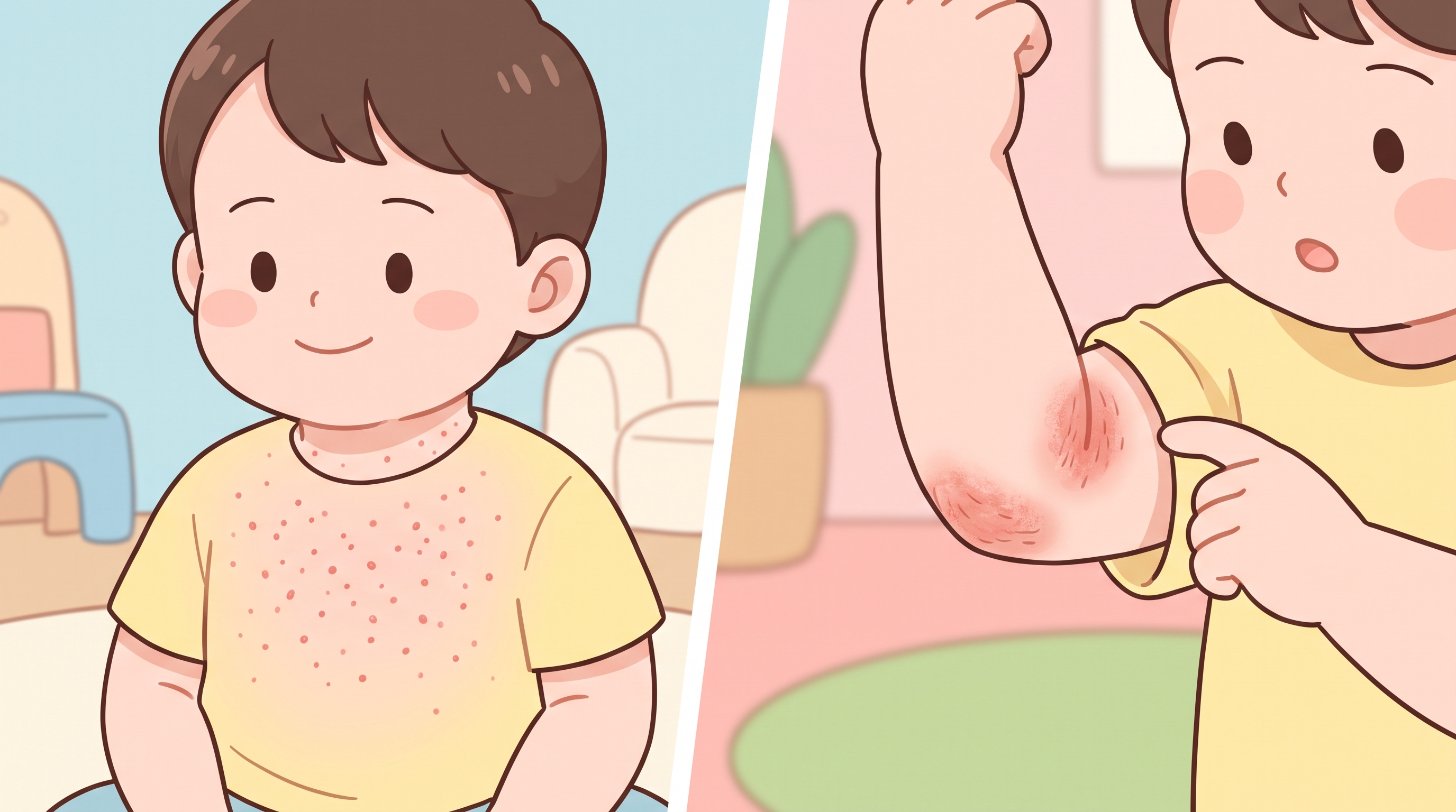 이동 소아 접힘부 습진 여름 이동 소아 접힘부 습진 여름 - 땀띠일까 접힘부 습진일까, 잠깐 살펴봐요