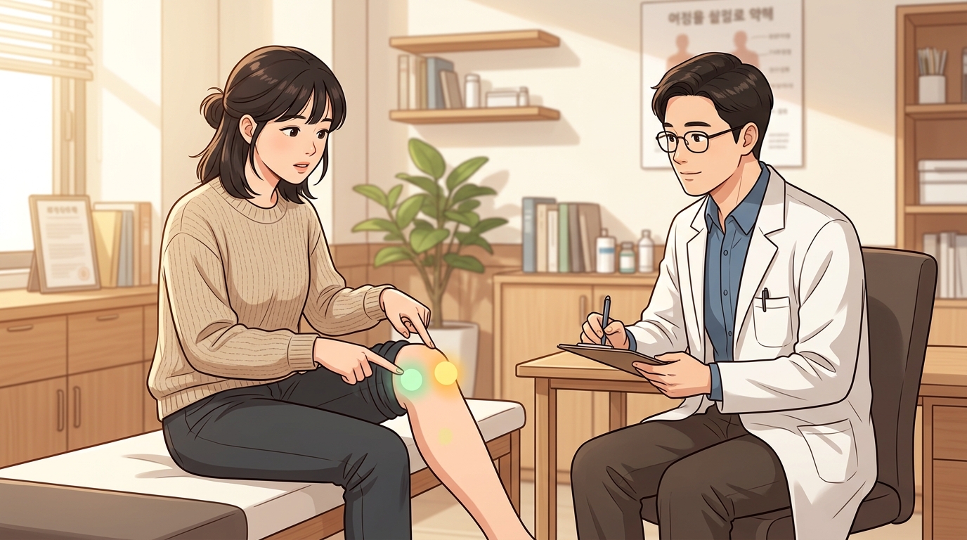 이동 슬개대퇴 통증 이동 슬개대퇴 통증 - 같은 무릎 통증도 앞이냐 안쪽이냐에 따라 다릅니다