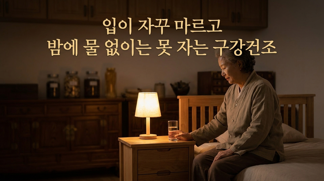 일동 구강건조 포천일동대영한의원 - 입이 자꾸 마르고 밤에 물 없이는 못 자는 구강건조