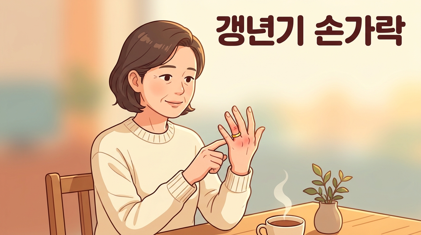 일동 갱년기 손가락 붓기 포천일동대영한의원 - 일동 갱년기 전후로 손가락이 붓고 반지가 불편해진다면