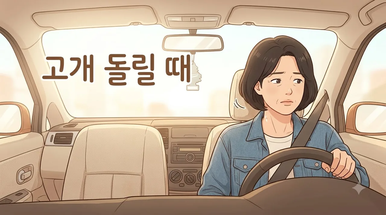 교통사고 후 운전 복귀 첫 주 한의원 일동대영한의원
