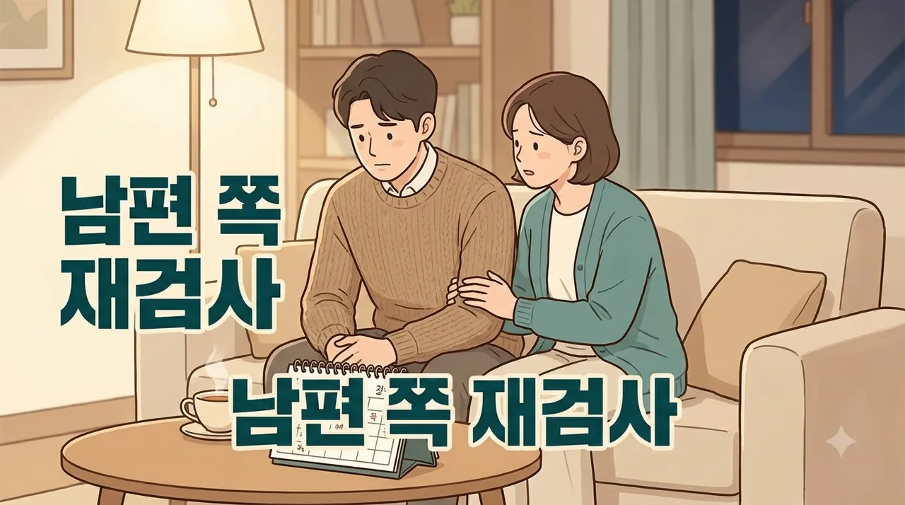 난임 검사에서 남편 쪽을 다시 보자는 말을 들은 30대 남 한의원 일동대영한의원
