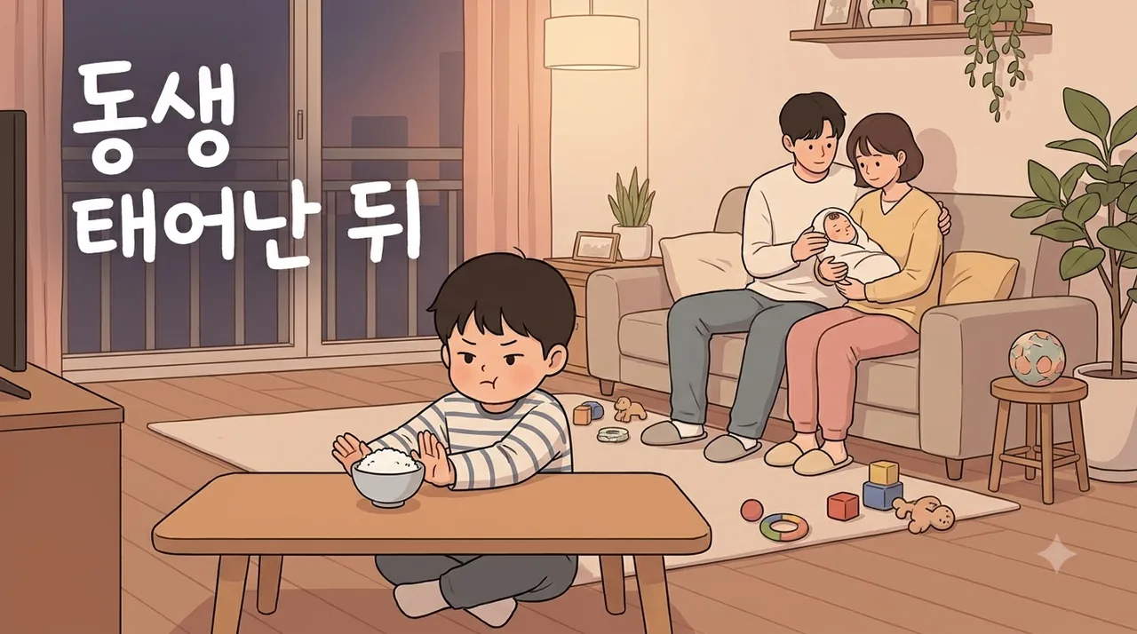 동생이 태어난 뒤로 첫째가 밥투정하고 밤에 자다 깬다면 한의원 일동대영한의원