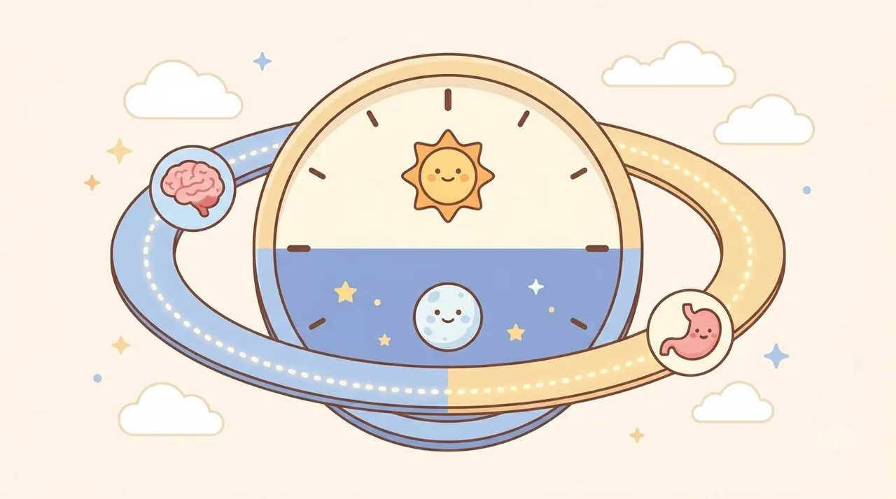 밤낮이 바뀐 채 독서실에 앉아 있는 20대 한의원 일동대영한의원 – 몸 안의 시계와 비위, 두 갈래로 나눠 봅니다