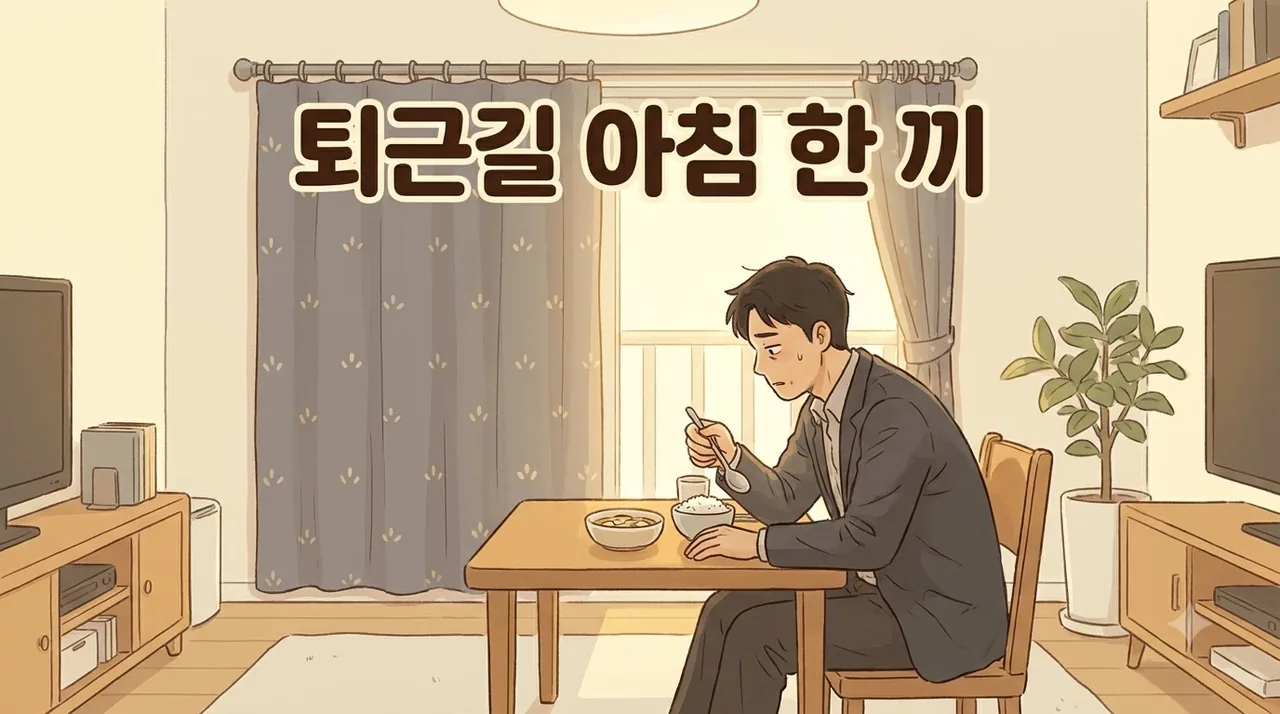 밤샘 근무 마치고 아침 한 끼 먹고 눕는 날 한의원 일동대영한의원