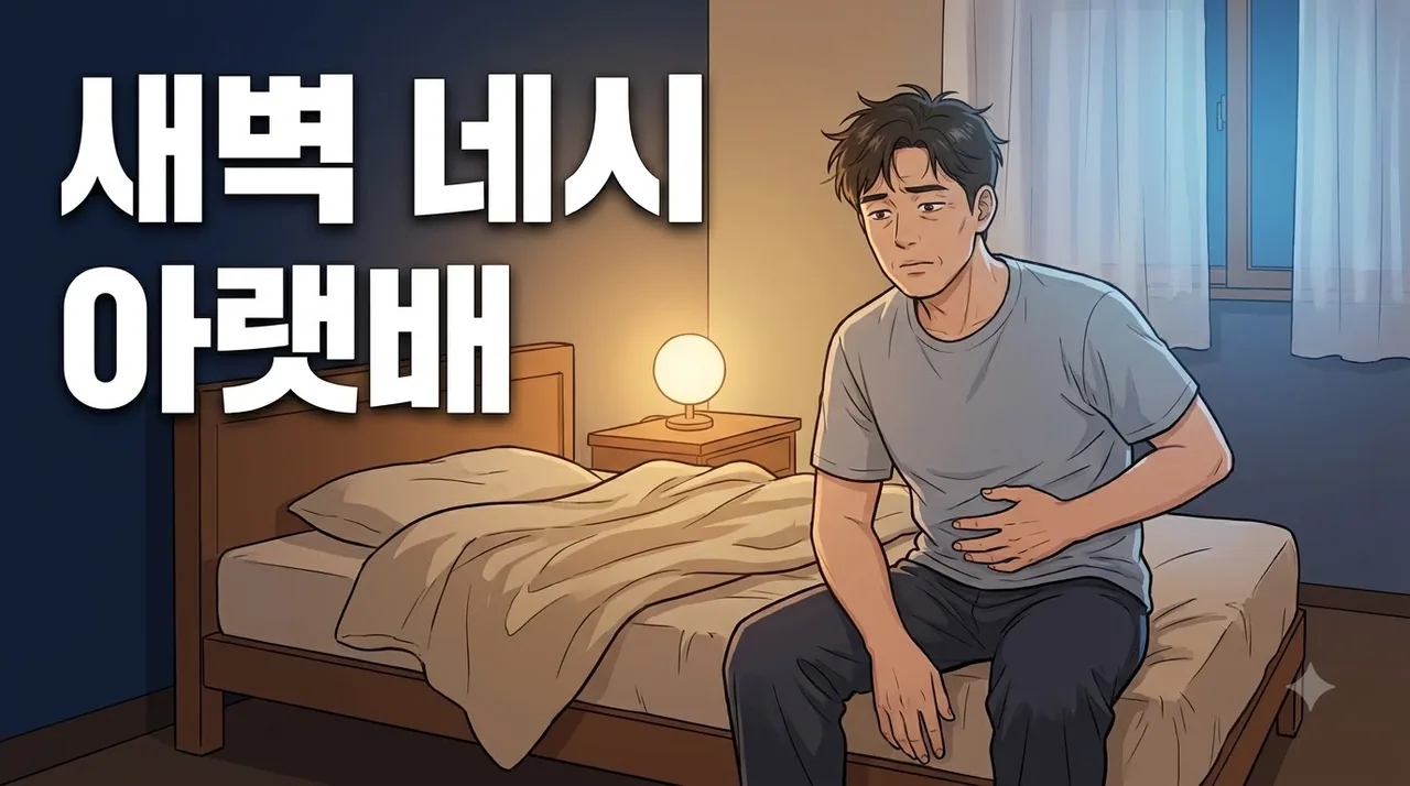 새벽마다 아랫배가 사르르 아파 화장실로 가는 남성 한의원 일동대영한의원