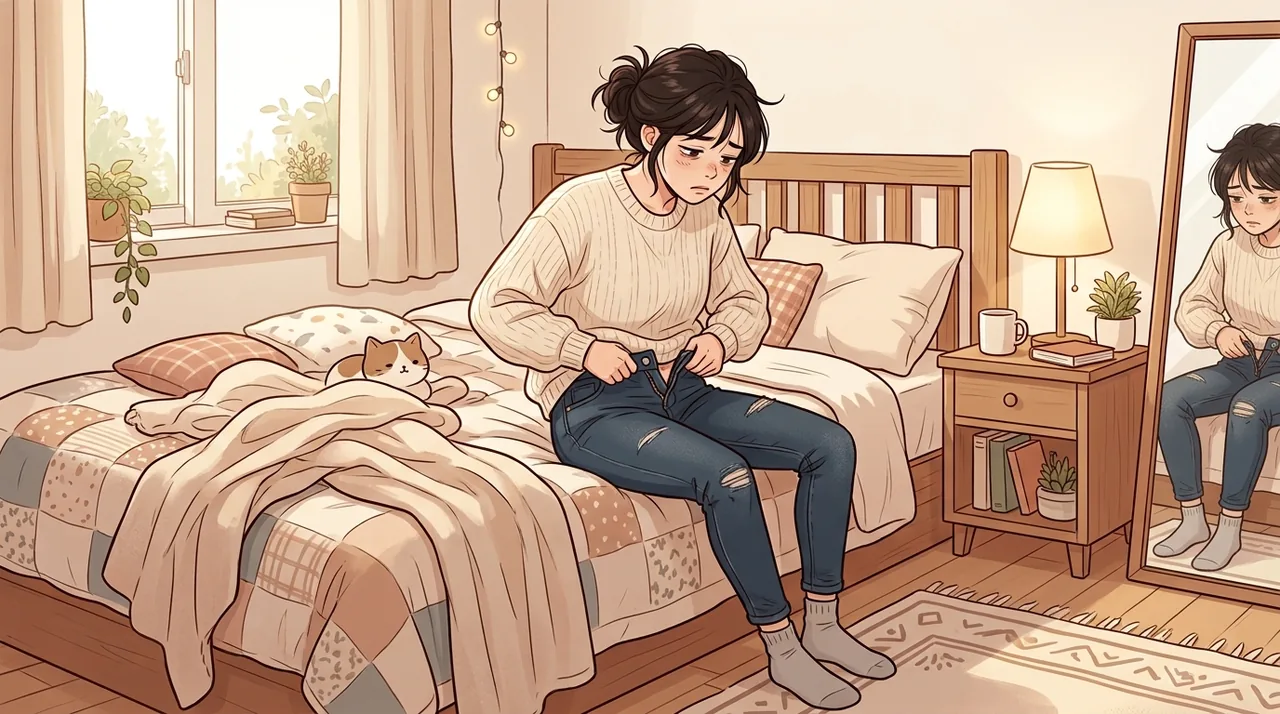 설·추석 연휴 닷새 동안 늘어난 체중이 연휴 끝나고도 그대로일 때 한의원 일동대영한의원 – 연휴 끝난 아침, 바지 단추가 안 잠길 때