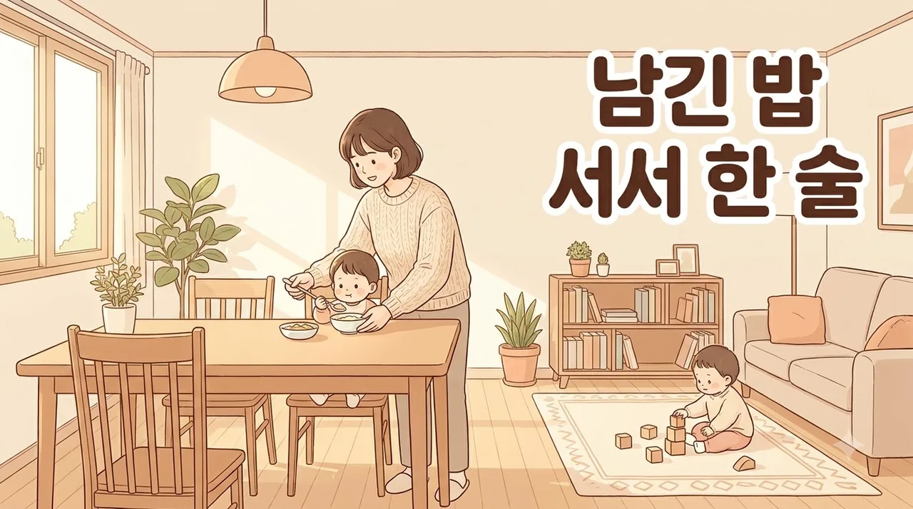 아이가 남긴 밥을 아깝다고 먹다 보니 늘어난 체중 한의원 일동대영한의원