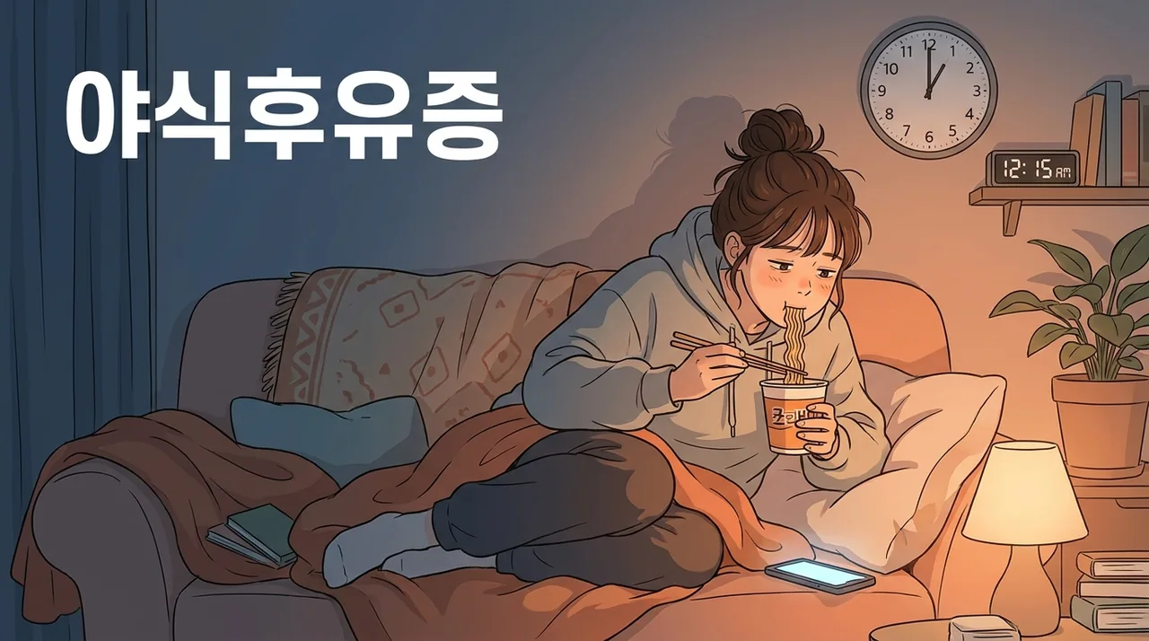 야근 뒤 늦은 야식이 습관이 되어 다음 날 아침 속이 얹혀 아침을 거르는 사람 한의원 일동대영한의원
