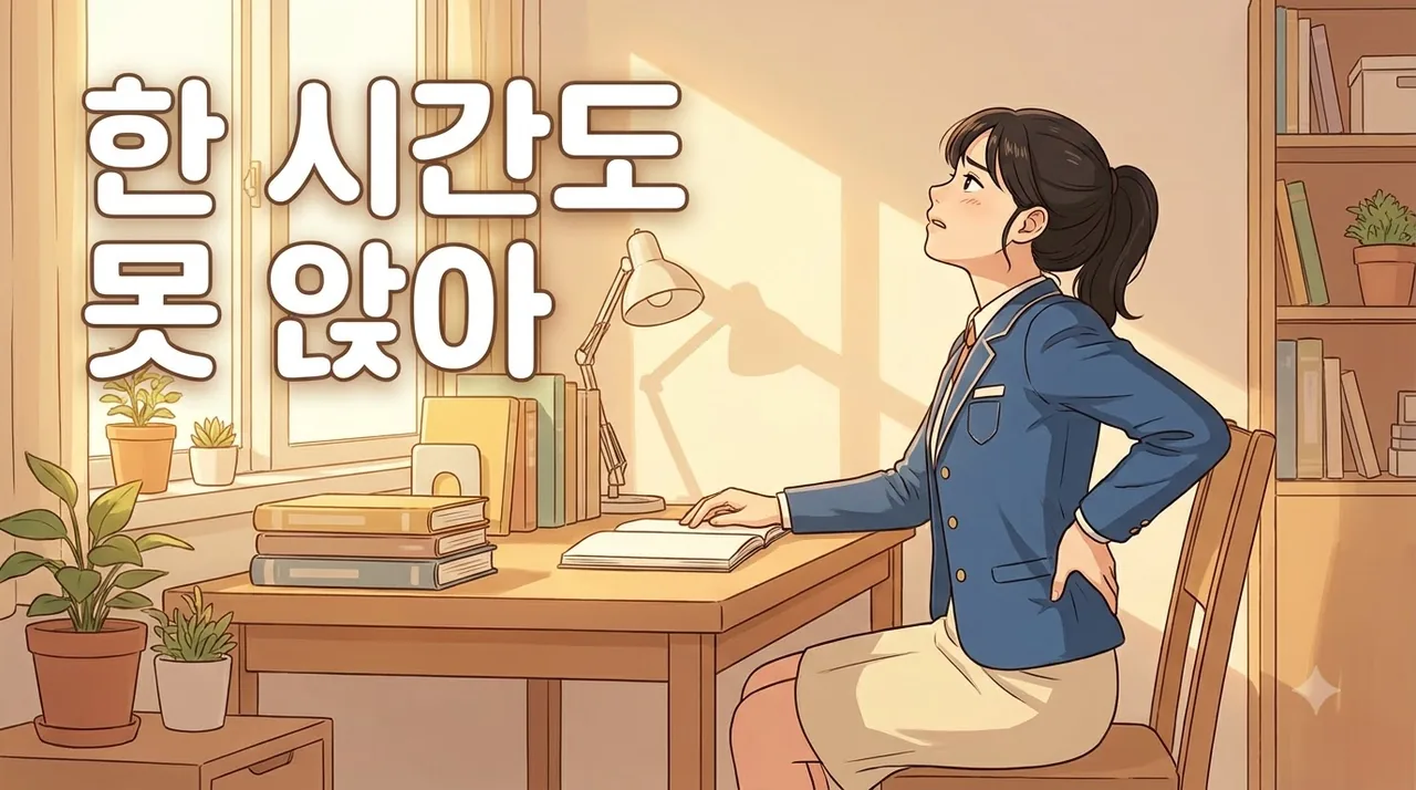 수험생 교통사고 후유증, 양문 고3이 수능 백일 앞두고 한 시간도 못 앉아 있다면