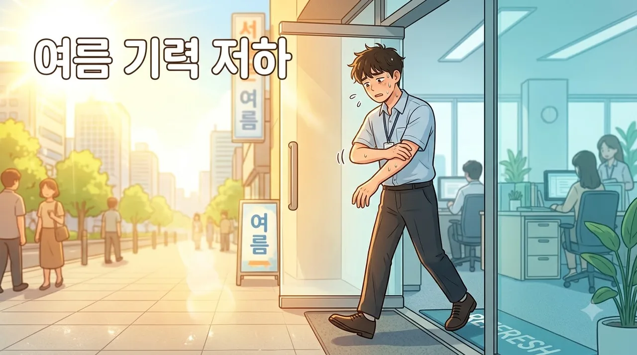 여름 내내 바깥과 에어컨 사이를 오가는 일 한의원 일동대영한의원 여름 내내 바깥과 에어컨 사이를 오가는 일 한의원 일동대영한의원