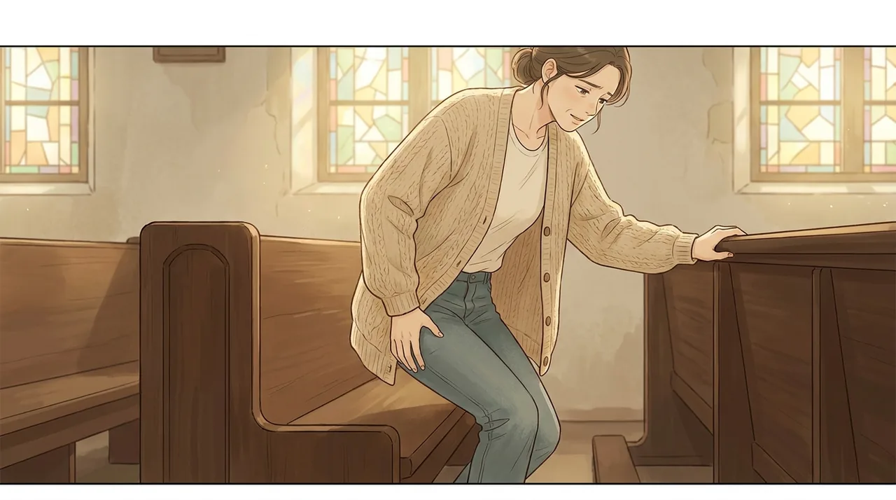 일동 새벽기도에서 오래 무릎 꿇고 앉았다 일어설 때 무릎 앞쪽이 시큰한 일동 주민 한의원 일동대영한의원 – 일어서는 그 짧은 순간이 유난히 시큰합니다