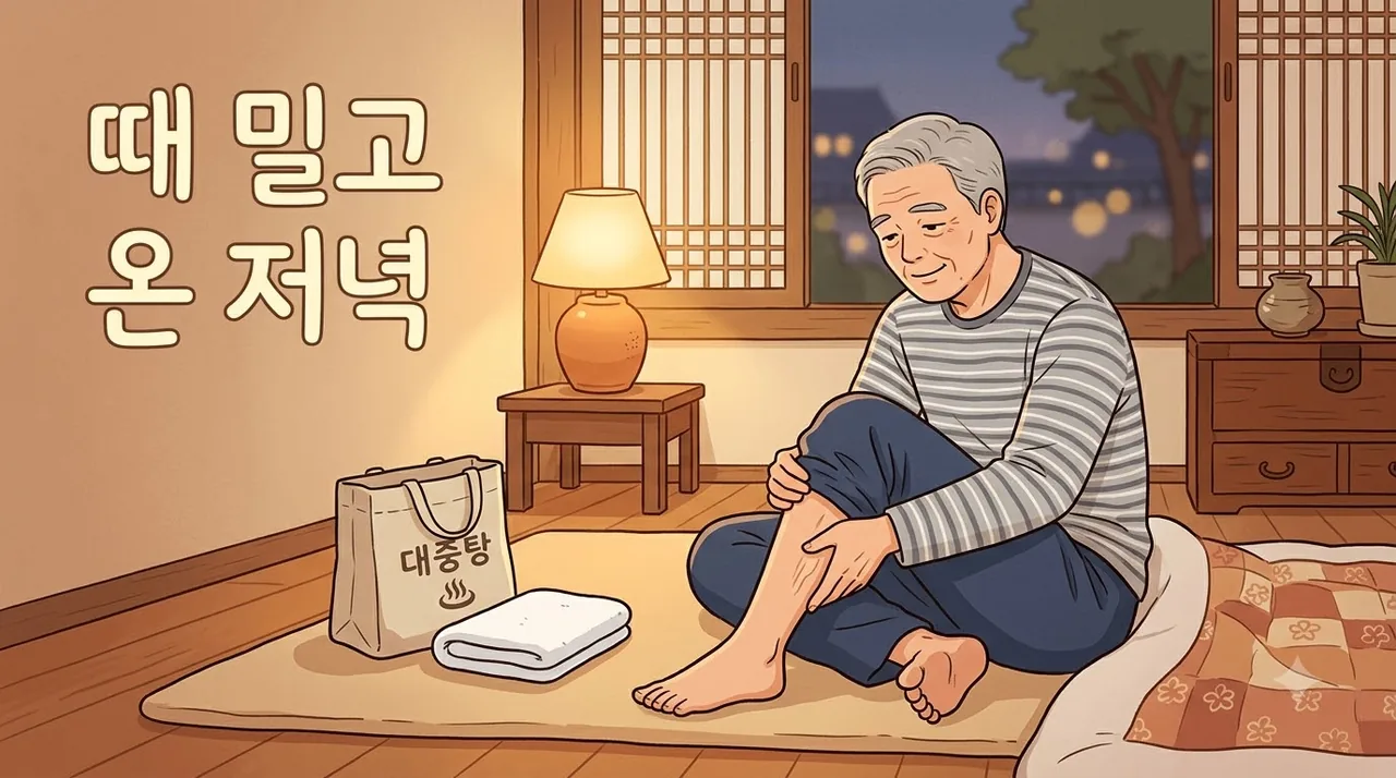 일동 일동 목욕탕에서 때를 밀고 온 저녁마다 등과 다리가 가려워 한의원 일동대영한의원