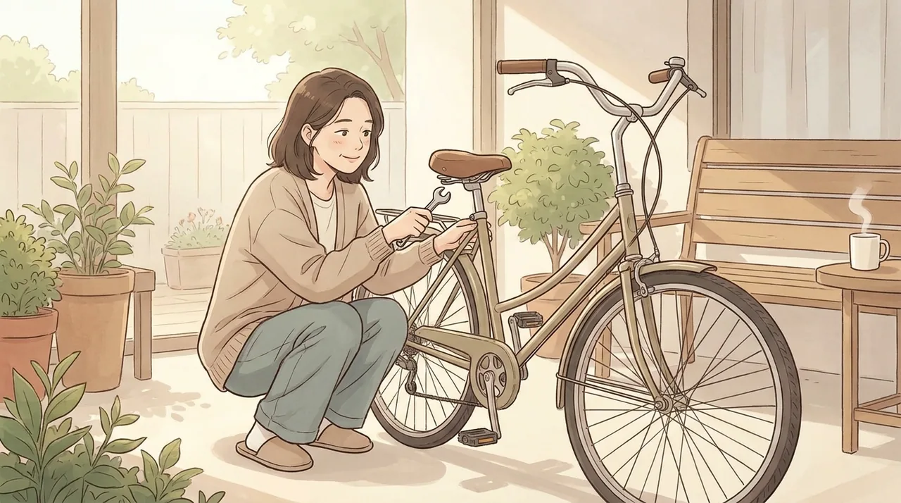 자전거로 출퇴근하는 여성, 딱딱한 안장에 오래 앉은 뒤 골반 아래가 얼얼하고 아랫배가 눌리는 느낌 한의원 일동대영한의원 – 이 정도면 안장을 손봐야 합니다