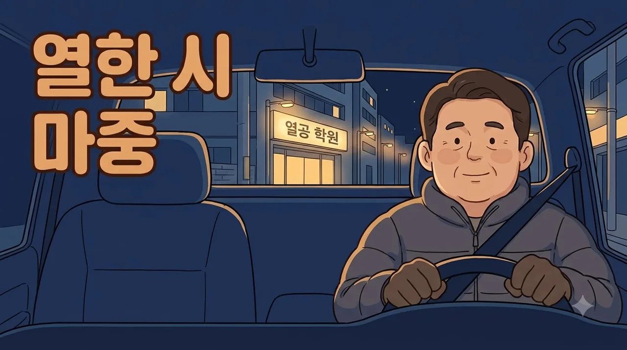 재수생 아이를 밤 열한 시에 데리러 다니는 아버지 한의원 일동대영한의원