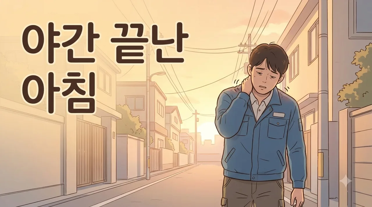 진접 교대근무 교통사고 후유증 한의원 일동대영한의원