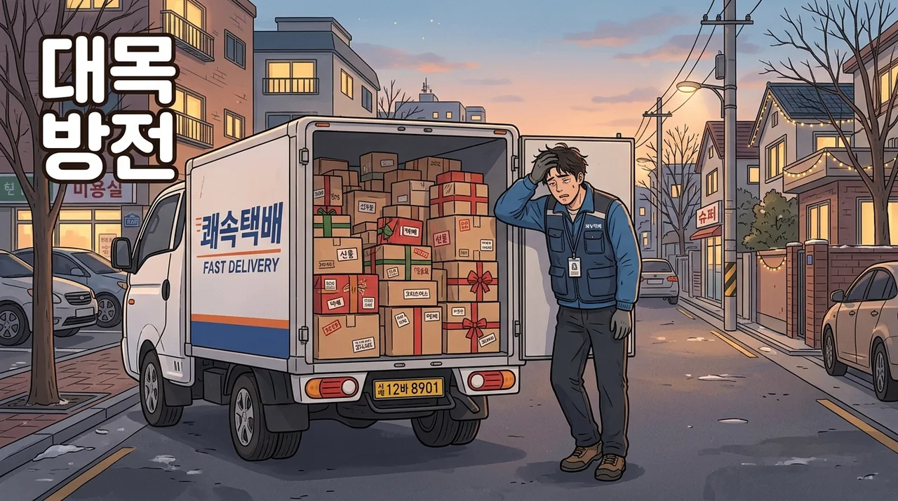 진접 명절 대목 물량이 쏟아지는 배송 기사, 하루 수백 개 옮기고 밤에 손발이 떨릴 만큼 방전될 때 한의원 일동대영한의원