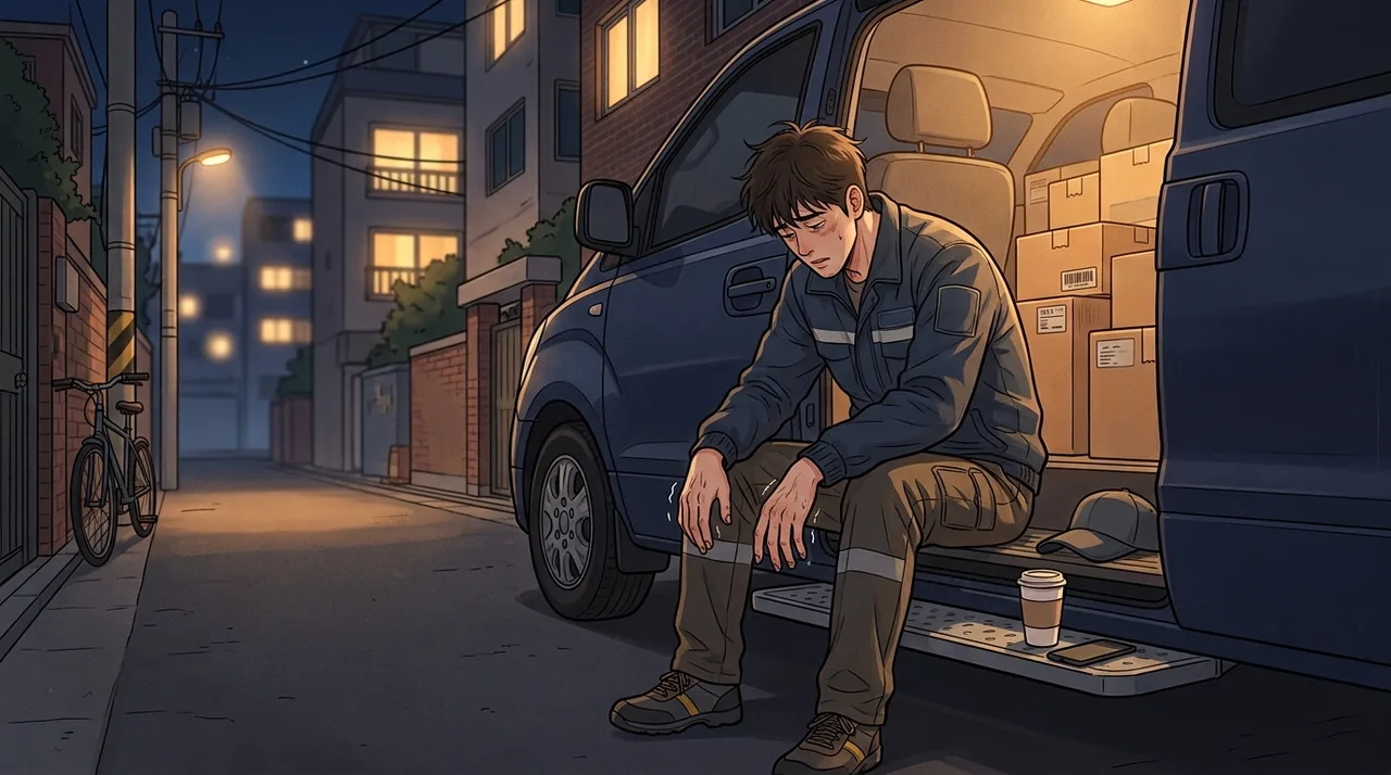 진접 명절 대목 물량이 쏟아지는 배송 기사, 하루 수백 개 옮기고 밤에 손발이 떨릴 만큼 방전될 때 한의원 일동대영한의원 – 퇴근길 손끝이 떨리는 그 느낌