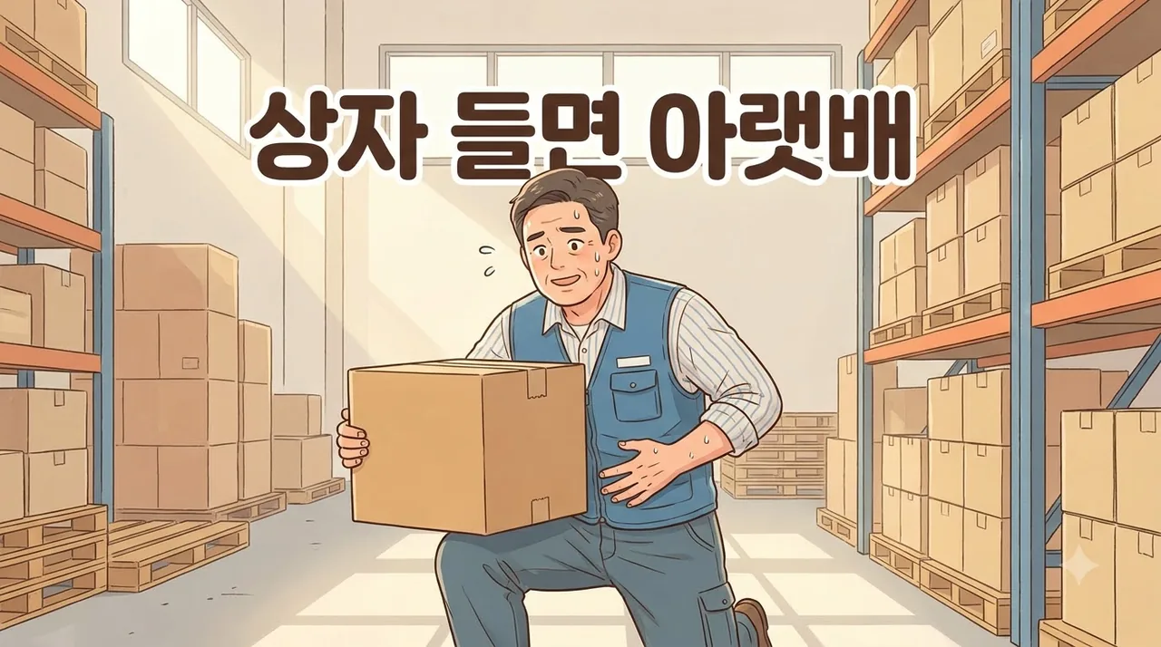 포천 포천 물류창고에서 상자를 들 때마다 아랫배가 아래로 당긴다 한의원 일동대영한의원
