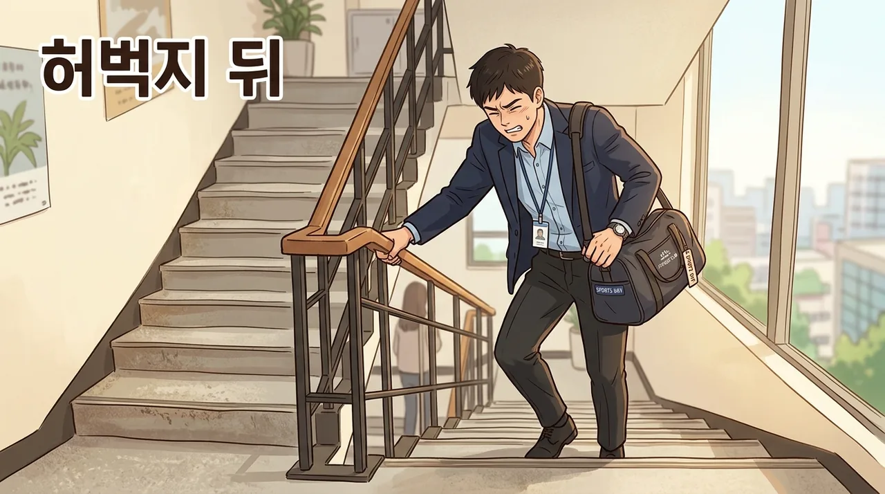 회사 체육대회에서 오랜만에 전력질주한 다음 날, 허벅지 뒤가 당겨 계단을 못 내려갈 때 한의원 일동대영한의원 회사 체육대회에서 오랜만에 전력질주한 다음 날, 허벅지 뒤가 당겨 계단을 못 내려갈 때 한의원 일동대영한의원