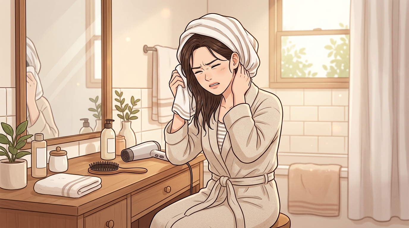 진접 귀뒤 목 당김 - 그날의 동작이 남긴 신호부터 봅니다