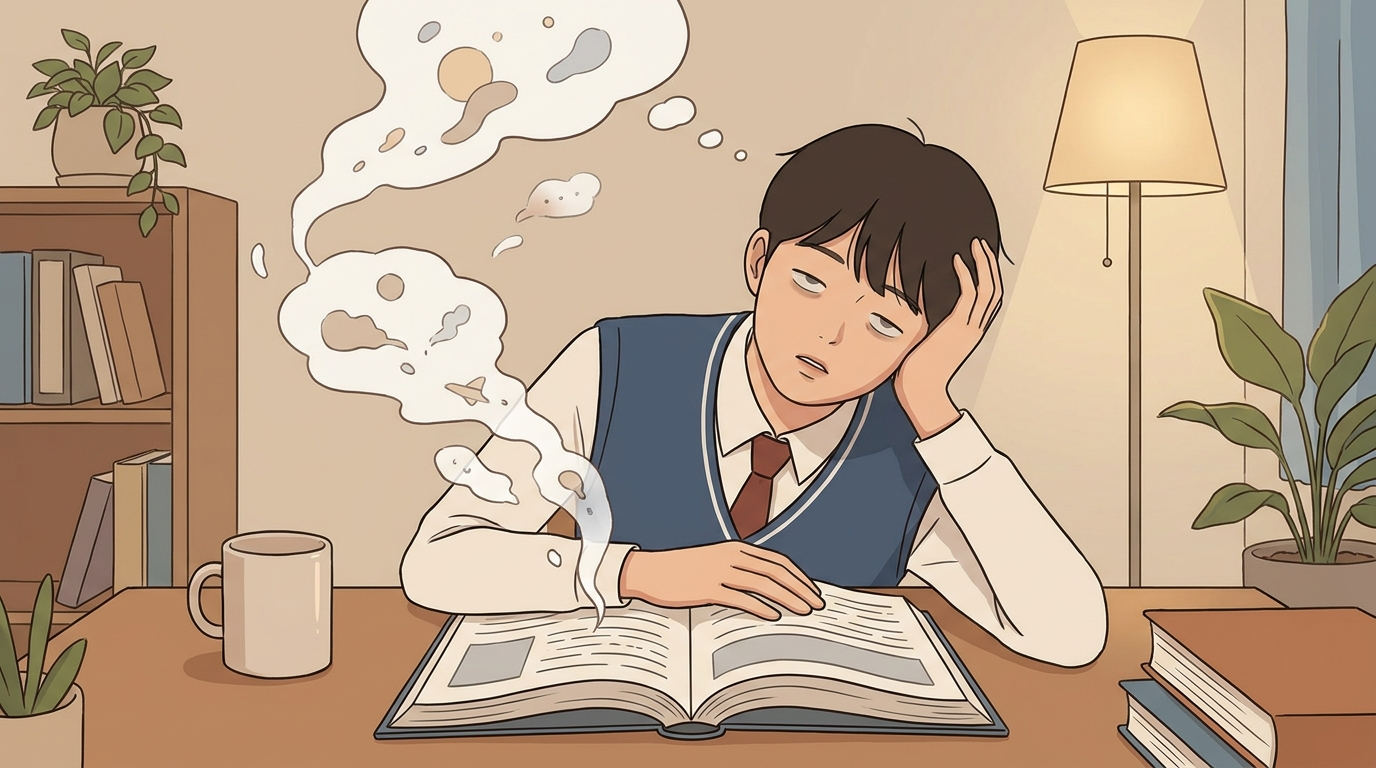 진접 수험생보약 - 책상엔 오래 앉는데 머릿속엔 안 남는 시기