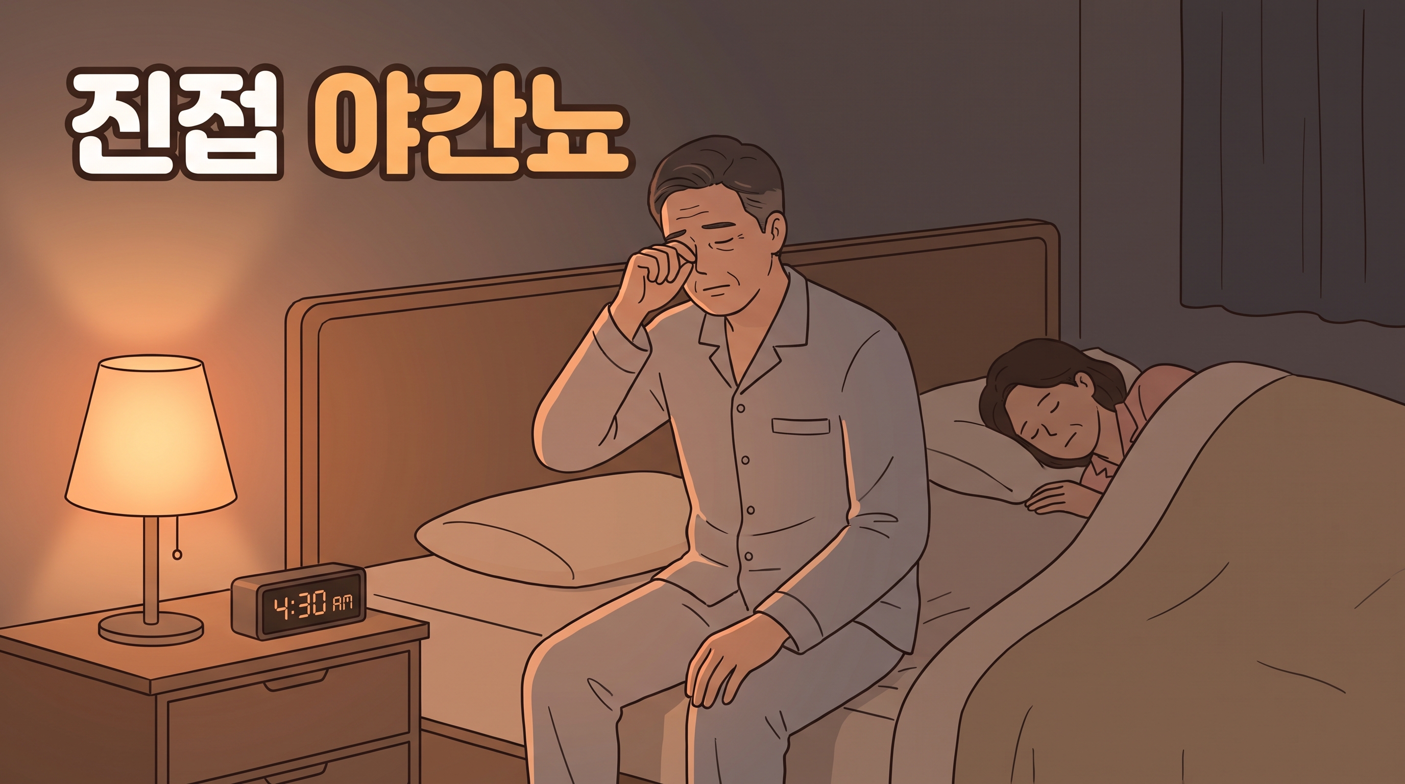 진접 야간뇨 밤에 소변 자주 포천일동대영한의원 - 밤새 소변 때문에 두세 번 깨는 진접 아버님들, 잠이 얕아진 게 먼저인지 소변이 먼저인지