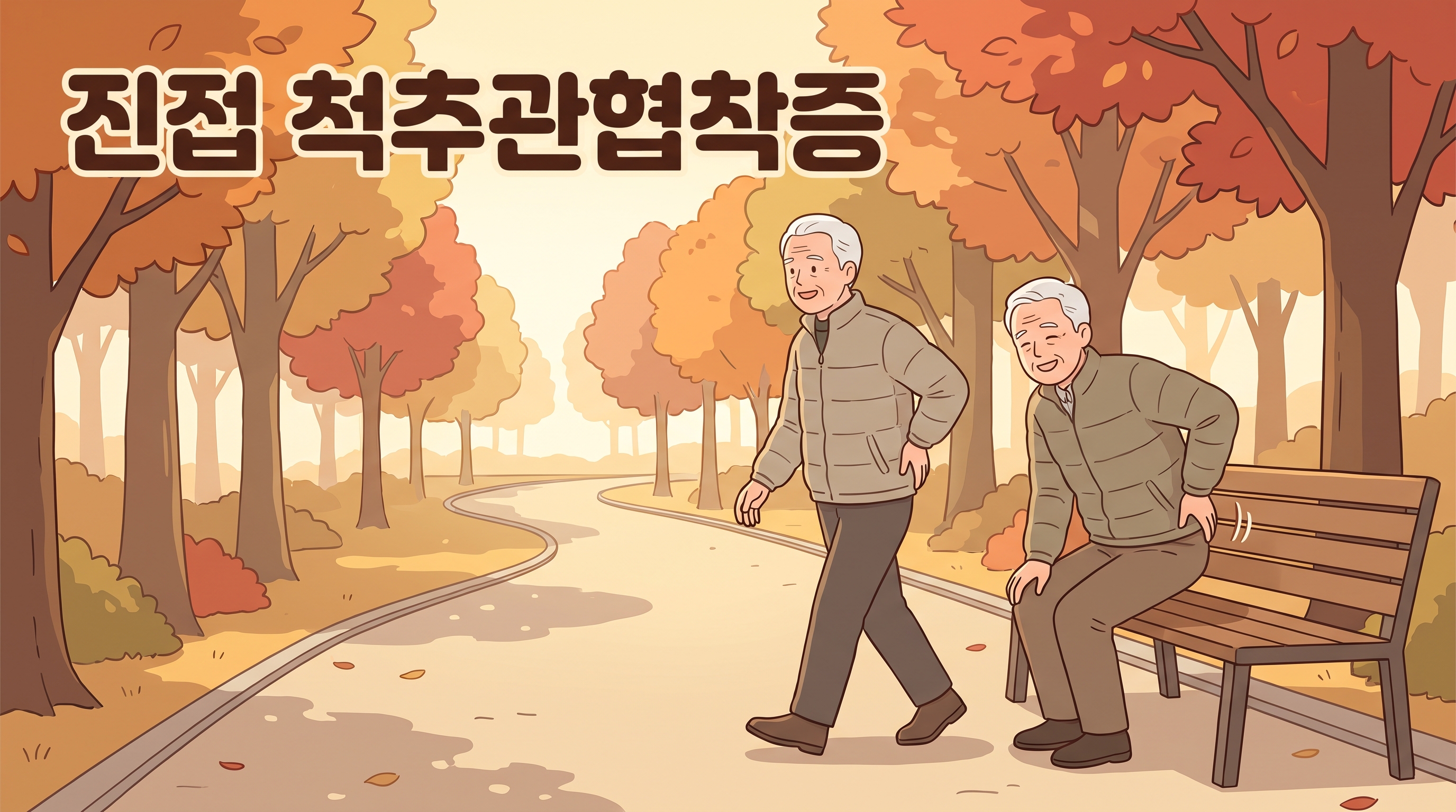진접 척추관협착증 다리저림 포천일동대영한의원 - 조금만 걸어도 엉덩이에서 종아리까지 저려 자꾸 벤치에 앉으시는 어르신께