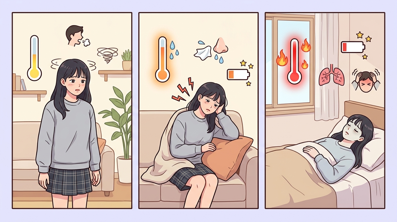 진접 귀뒤 목 당김 - 이 표에 가까울수록 방향이 달라집니다