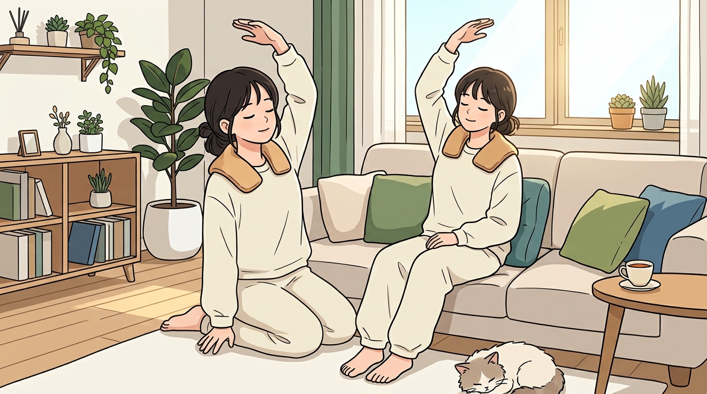 진접 귀뒤 목 당김 일동대영한의원 - 집에서는 통증을 억지로 이기려 하지 마세요