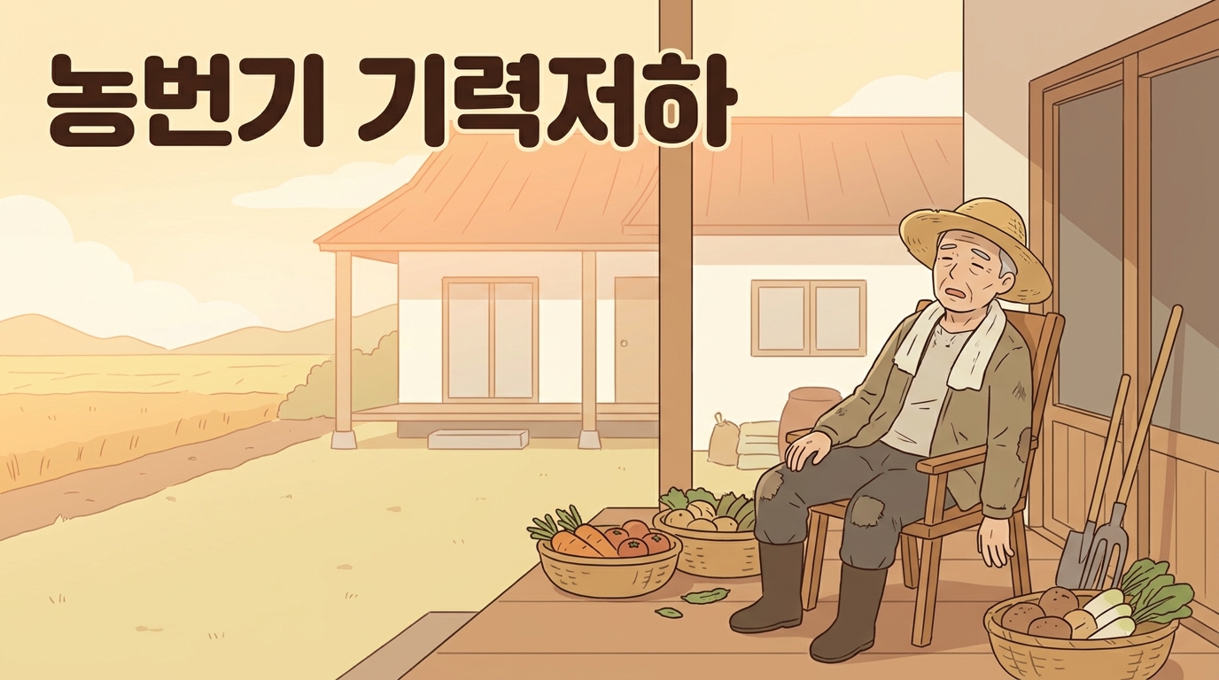 창수 농번기 기력저하 포천일동대영한의원 창수 농번기 기력저하 포천일동대영한의원 - 창수 농번기 끝나고 무릎보다 기력이 먼저 꺼지는 어르신