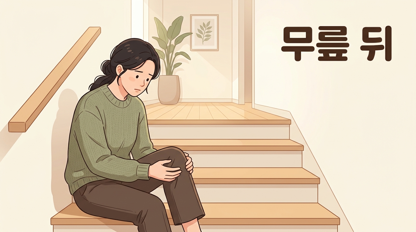 철원 무릎 뒤 통증 포천일동대영한의원 철원 무릎 뒤 통증 포천일동대영한의원 - 철원 계단 내려온 뒤 무릎 바깥이 아니라 뒤쪽이 당기는 경우