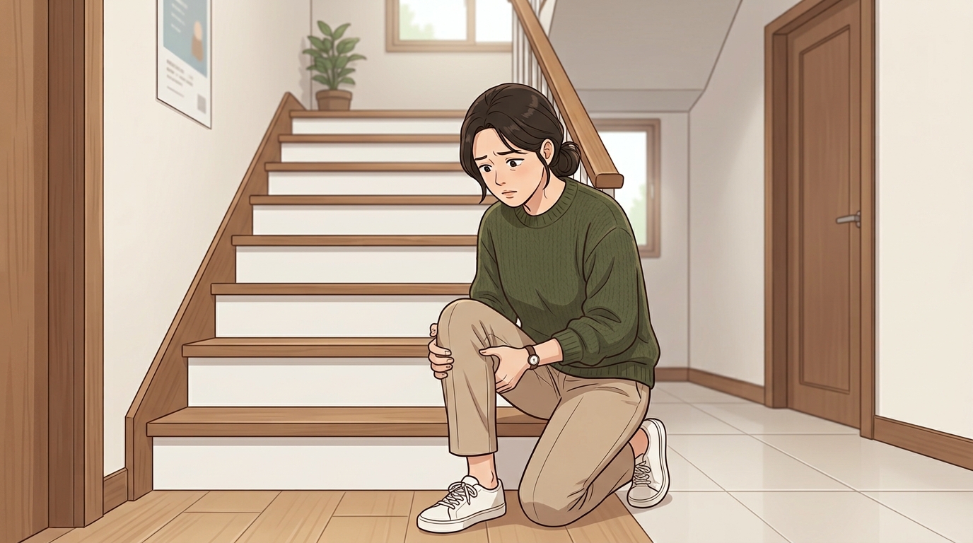 철원 무릎 뒤 통증 철원 무릎 뒤 통증 - 계단 내려오고 나서 무릎 뒤가 당긴다면