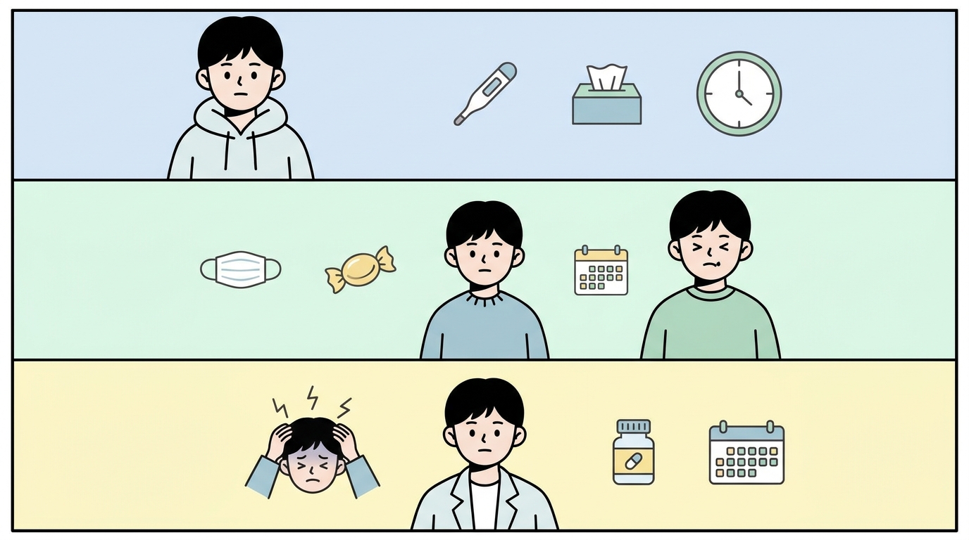 포천 국물 더부룩함 - 더부룩함도 종류가 다릅니다
