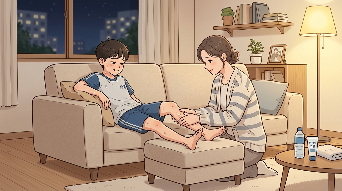 포천 아이 종아리 통증 포천 아이 종아리 통증 - 키 숫자보다 먼저 보이는 신호