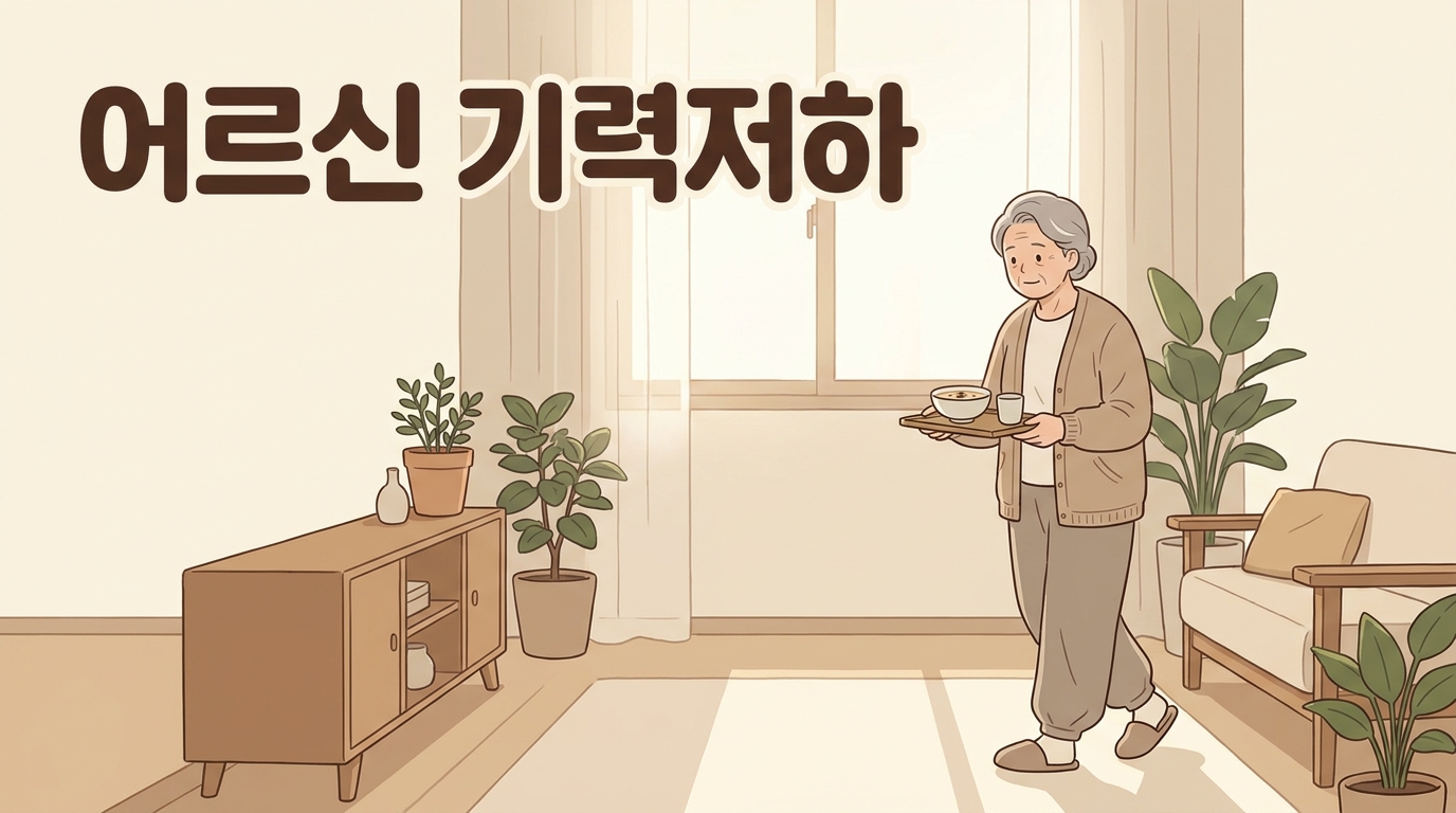 포천 어르신 기력저하 포천일동대영한의원 - 포천 어르신, 밥은 드시는데 말수가 줄고 걷는 속도가 느려질 때