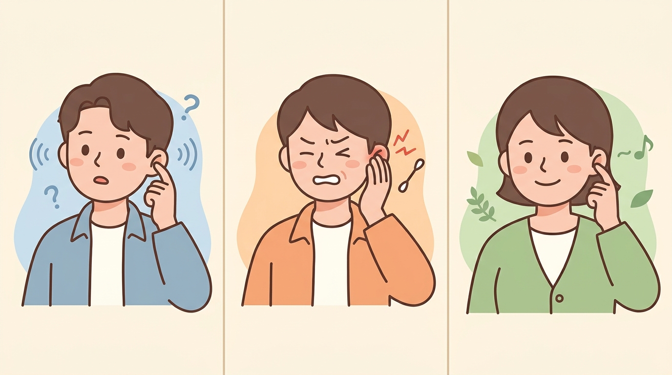 포천 귀먹먹 일동대영한의원 - 내 먹먹함은 어떤 유형일까, 세 가지로 나눠보기