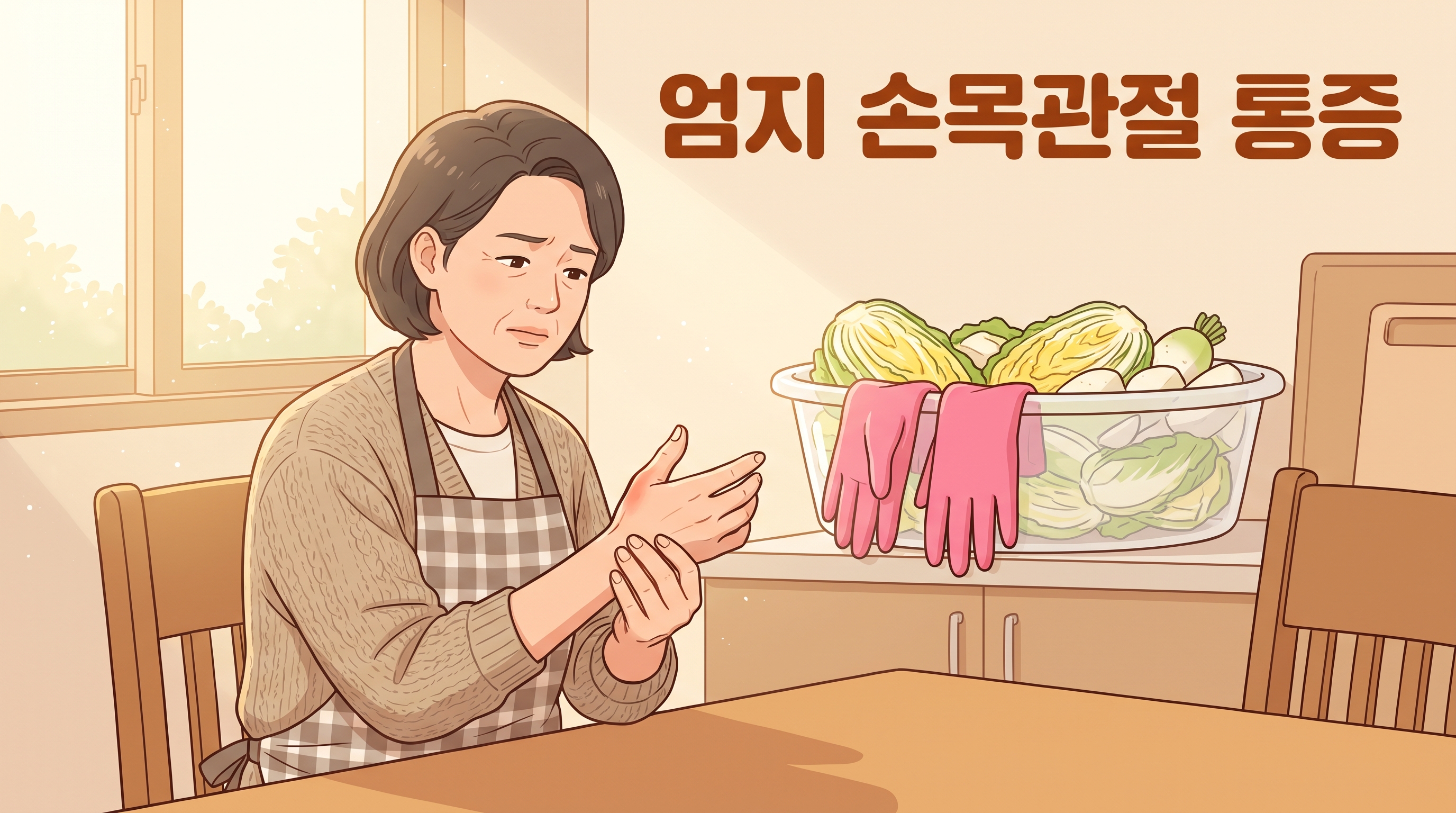 화현 엄지 손목관절 통증 포천일동대영한의원 - 김장 다음날 엄지 아래 두툼한 살을 누르면 아픈 이유 — 손목 통증과는 다릅니다
