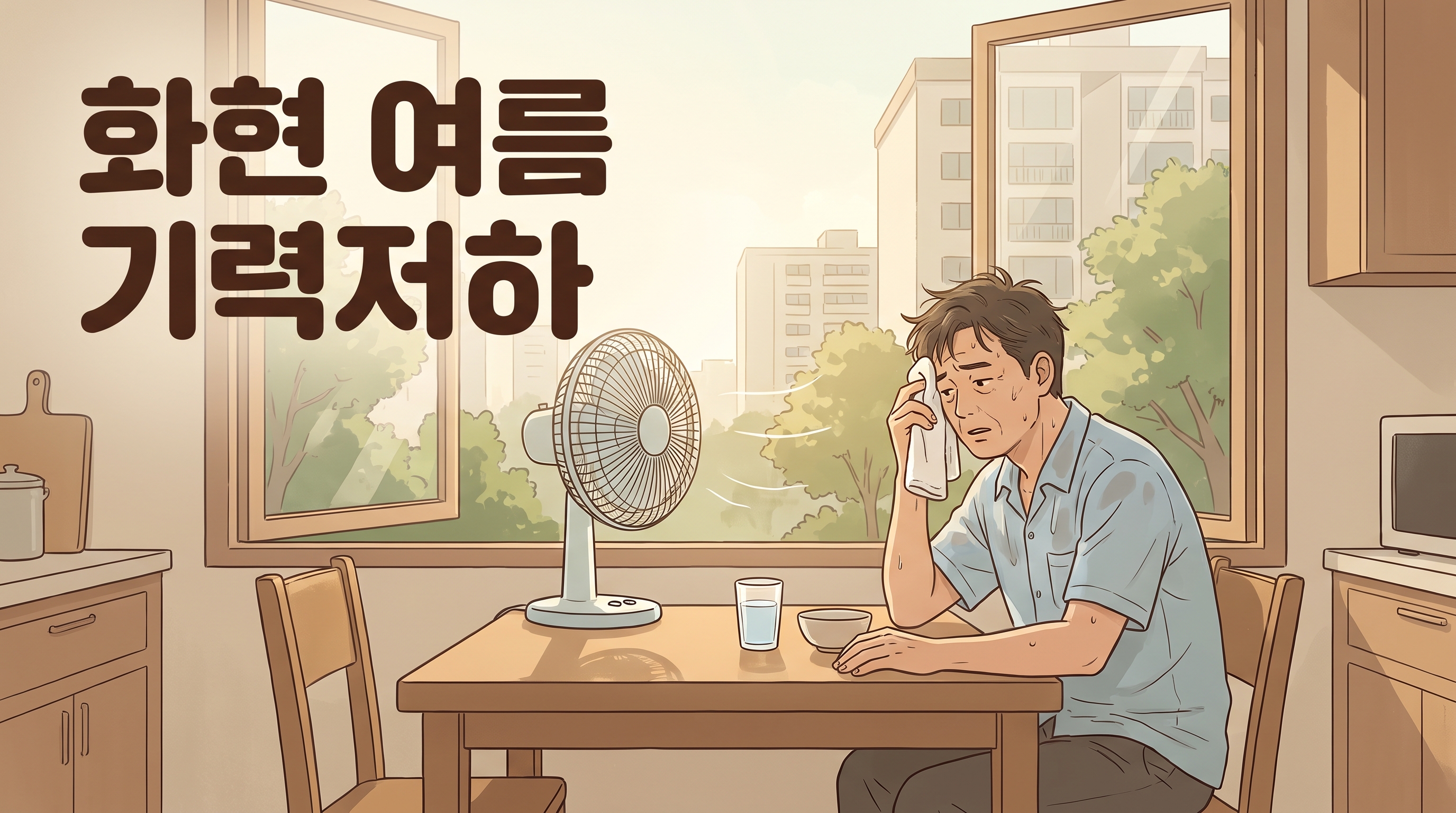 화현 여름 기력저하 보약 포천일동대영한의원 - 화현에서, 여름만 되면 축 늘어지고 땀 흘린 뒤 기운이 쭉 빠지는 분들께